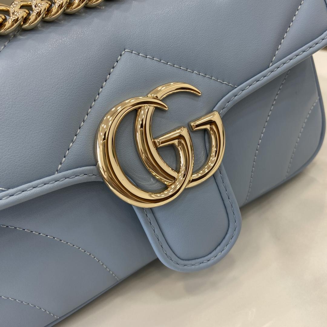 Gucci GG Marmont Mini Shoulder Bag - everydesigner