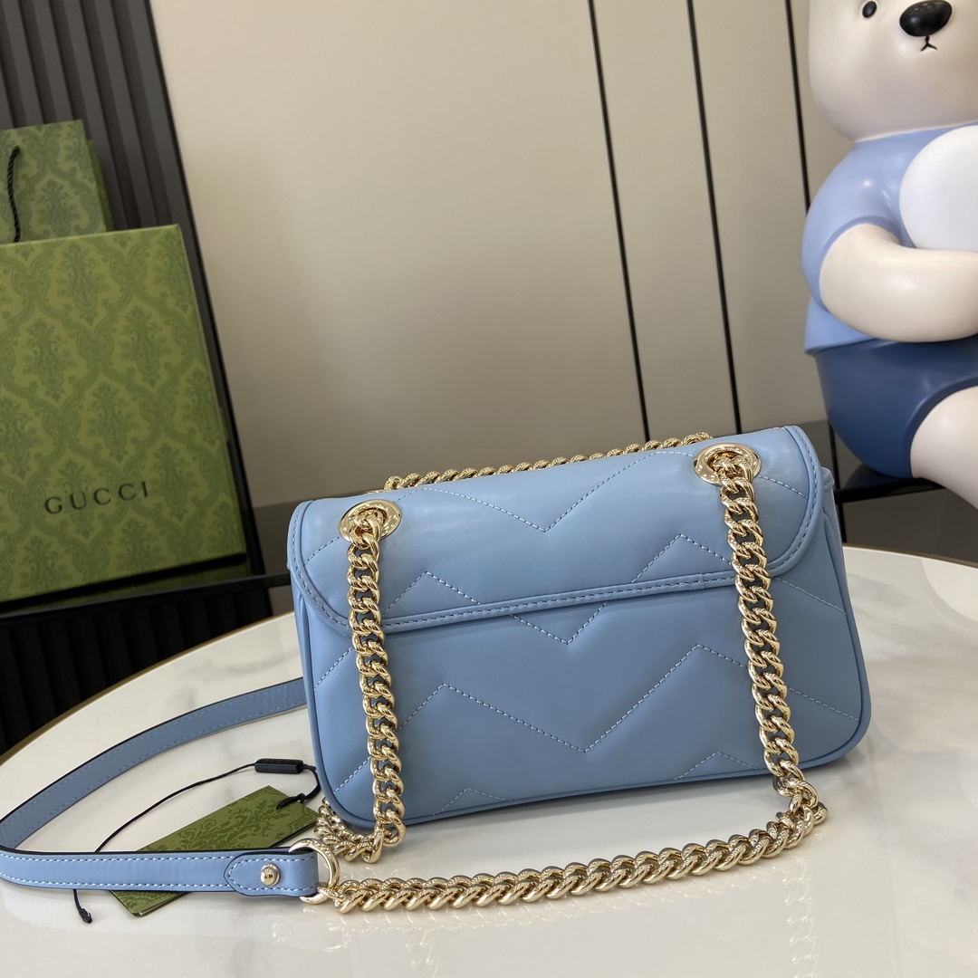 Gucci GG Marmont Mini Shoulder Bag - everydesigner