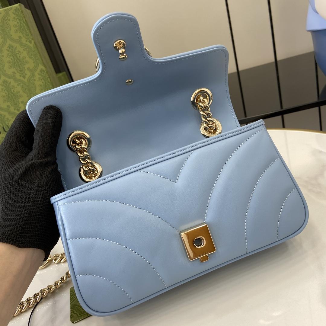 Gucci GG Marmont Mini Shoulder Bag - everydesigner