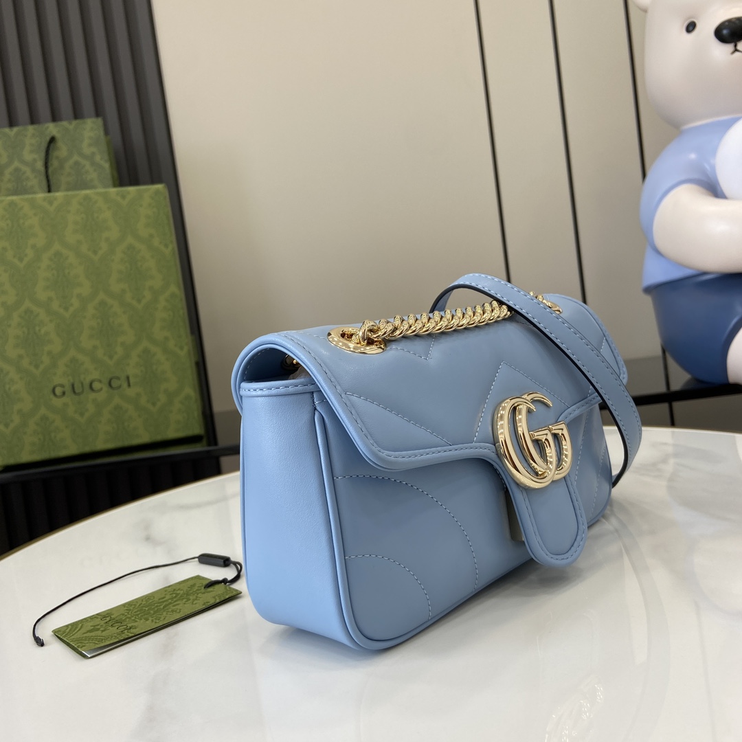 Gucci GG Marmont Mini Shoulder Bag - everydesigner