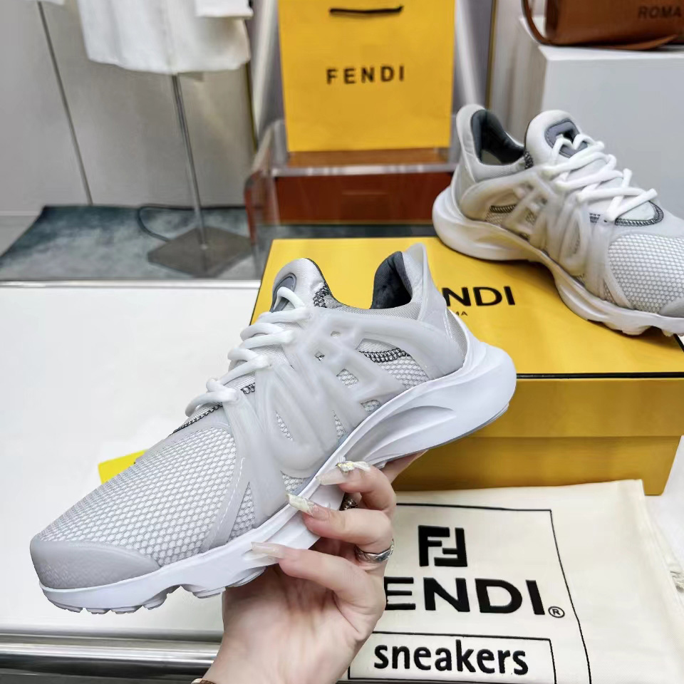 Fendi Tag Sneakers - everydesigner