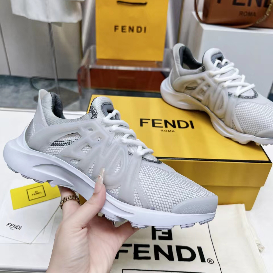 Fendi Tag Sneakers - everydesigner