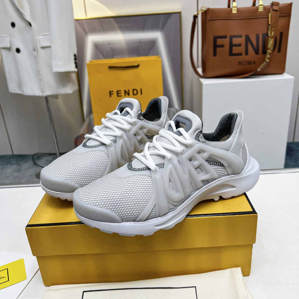 Fendi Tag Sneakers - everydesigner