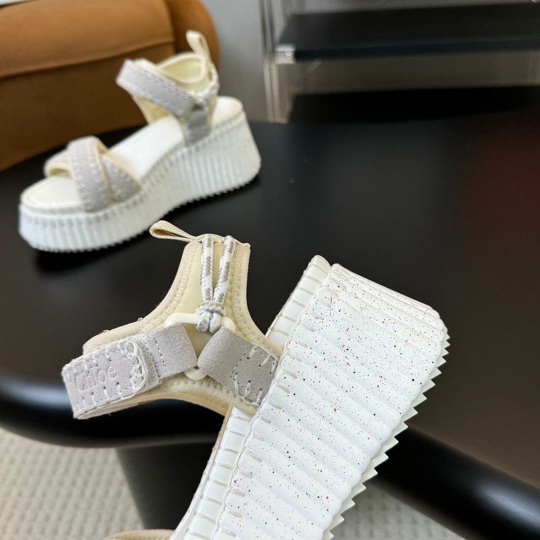 Chloe Nama Wedge Sandal - everydesigner