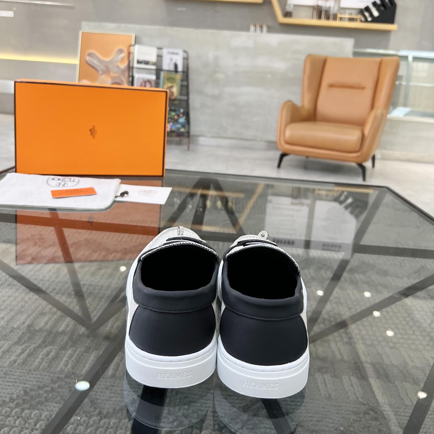 Hermes Game Slip-on Sneaker - everydesigner