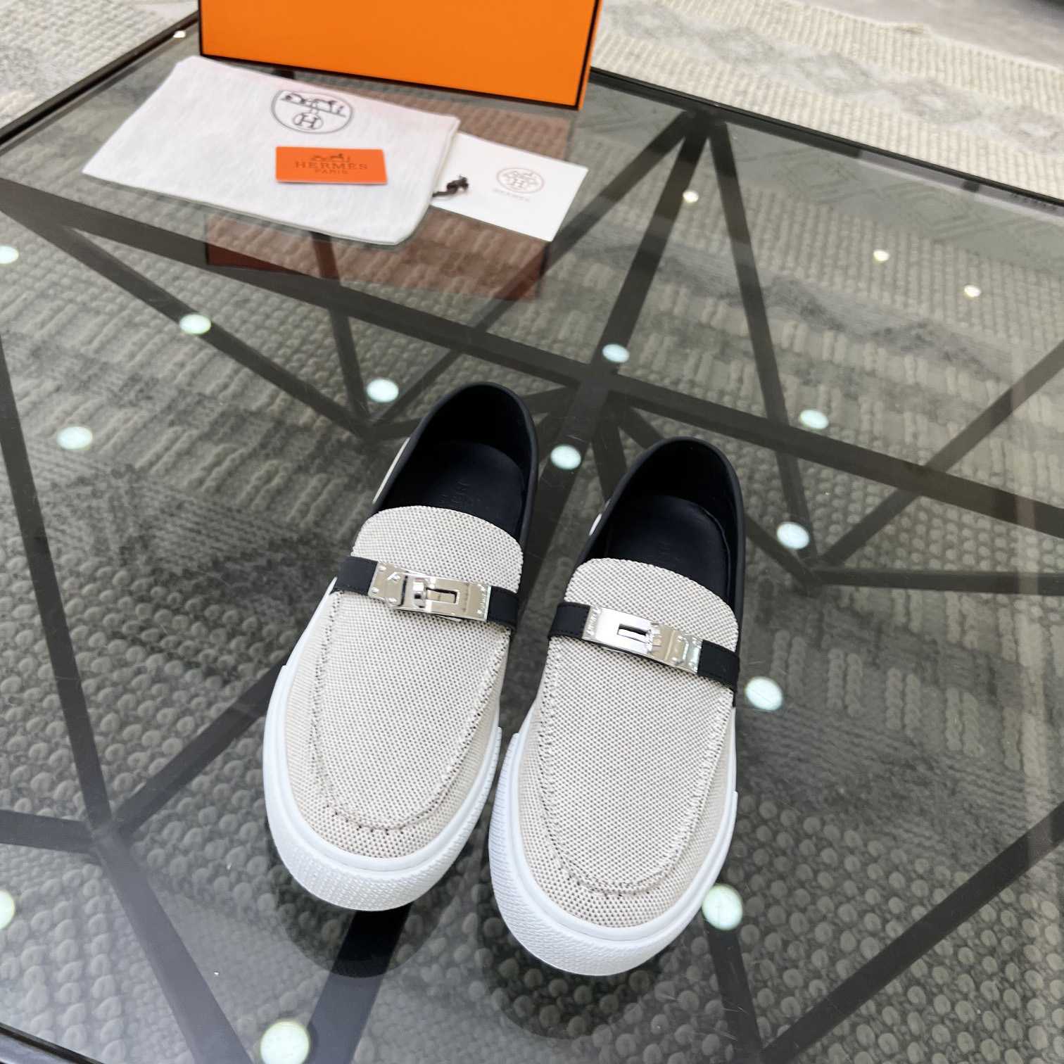 Hermes Game Slip-on Sneaker - everydesigner