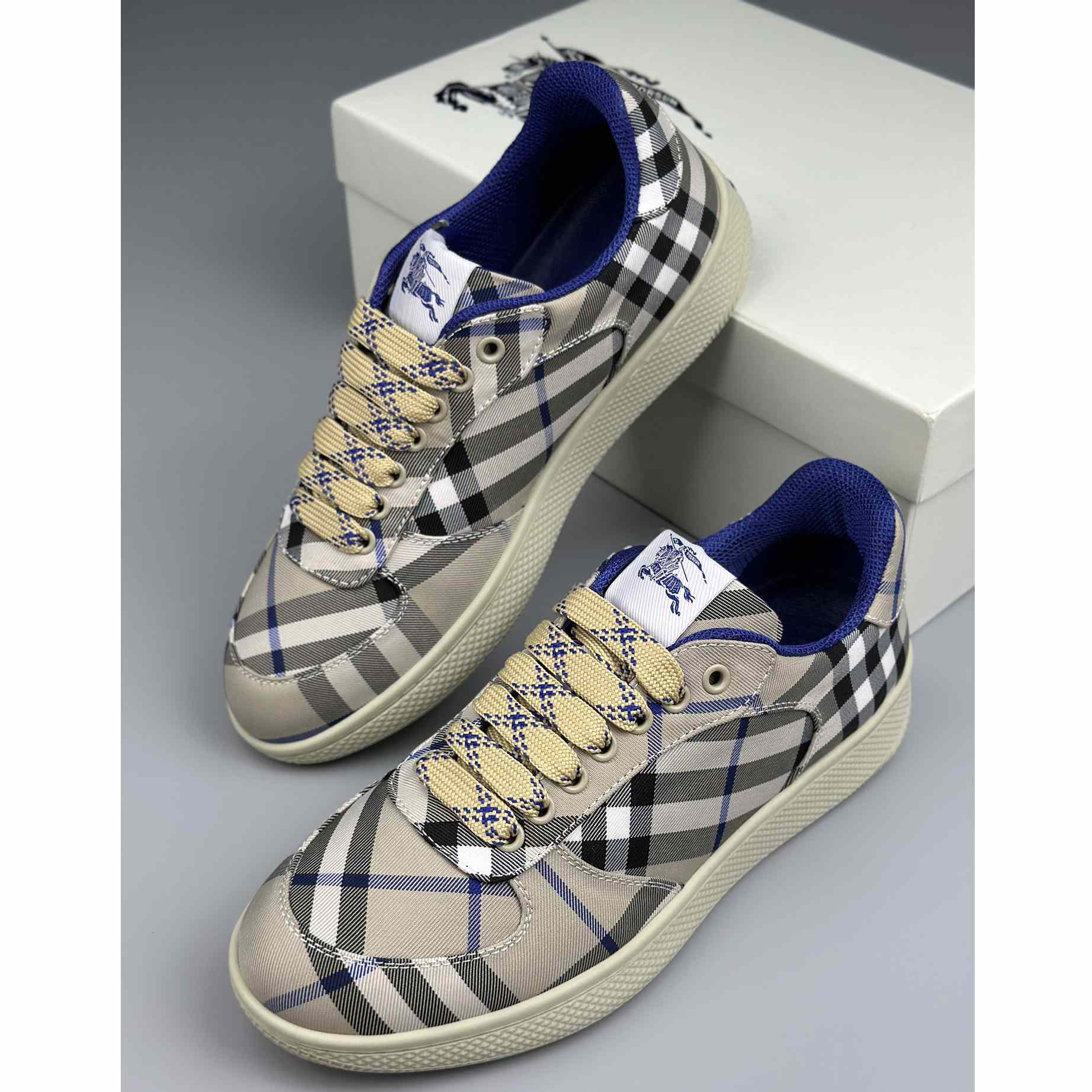 Burberry Check Terrace Sneakers - everydesigner