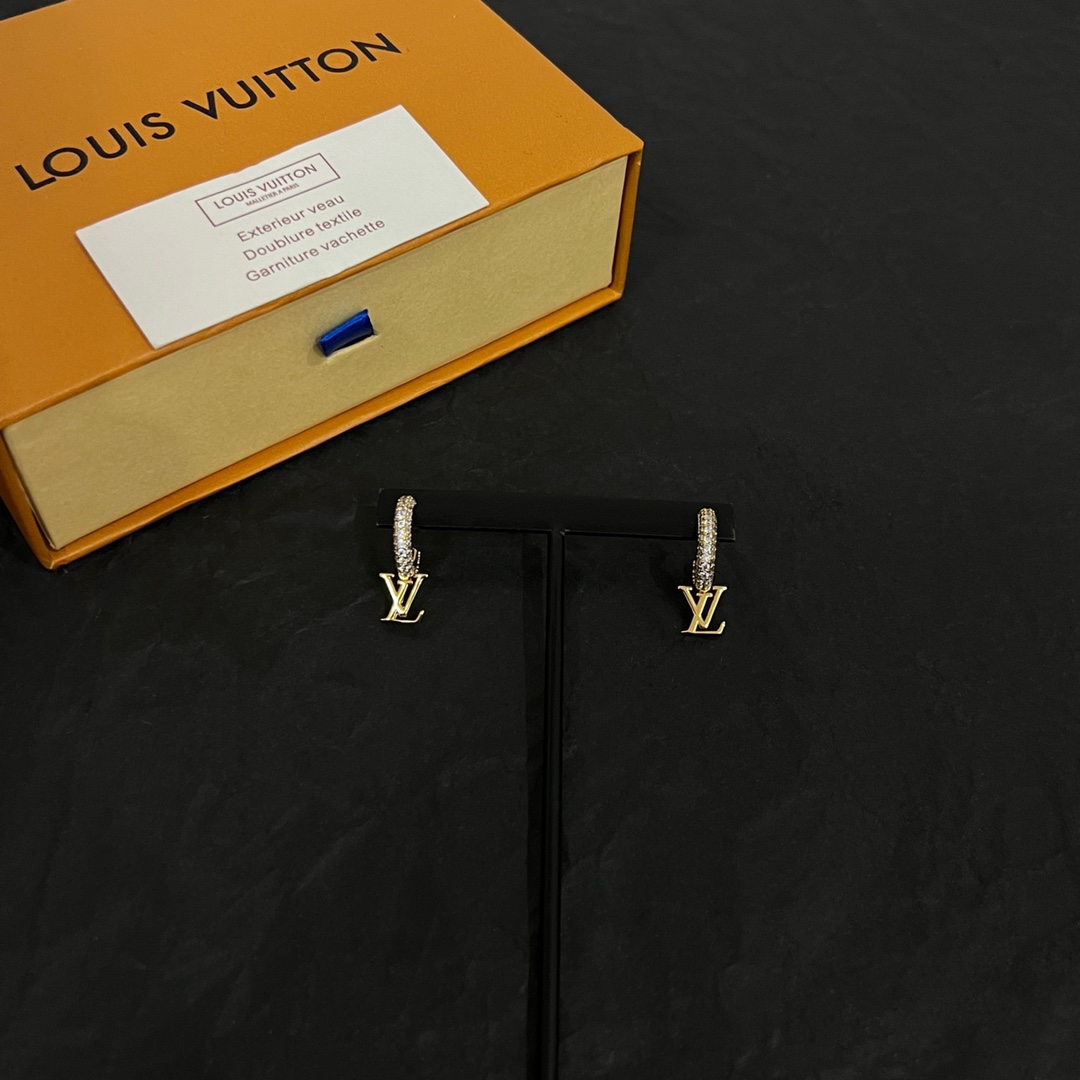 Louis Vuitton LV Iconic Earrings  M01732 - everydesigner