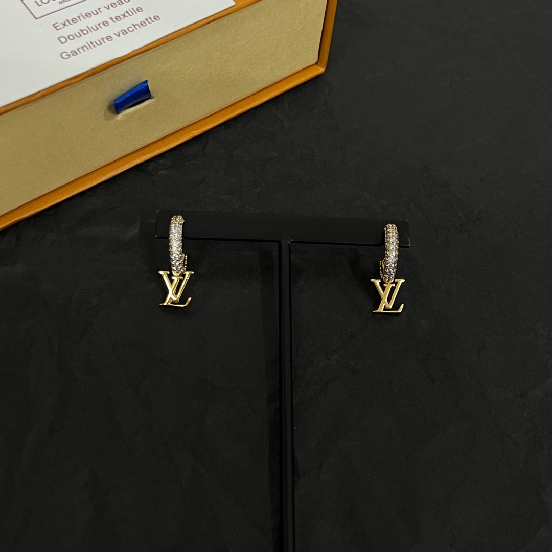 Louis Vuitton LV Iconic Earrings  M01732 - everydesigner