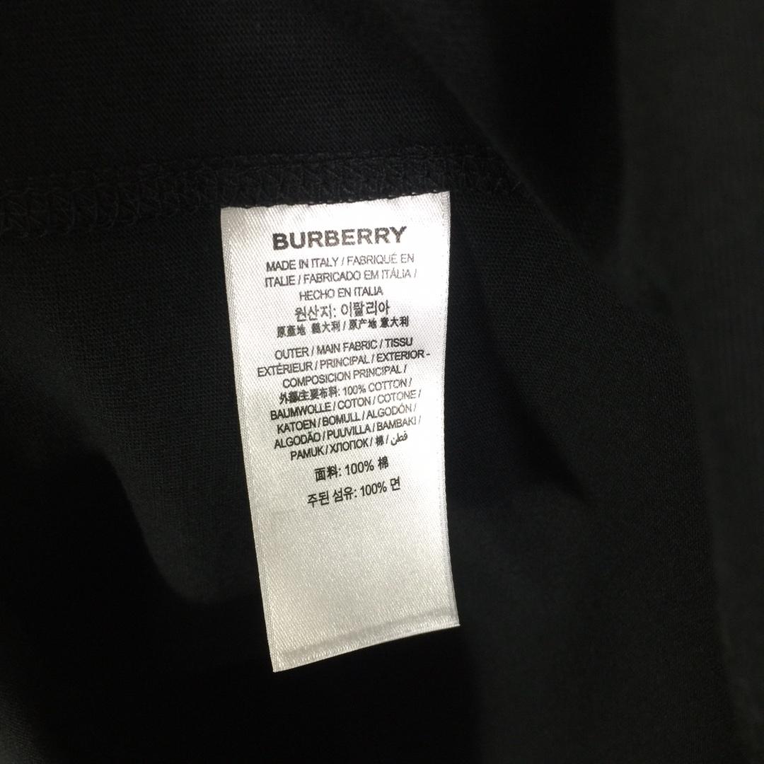 Burberry Embroidered Monogram EKD Tee - everydesigner