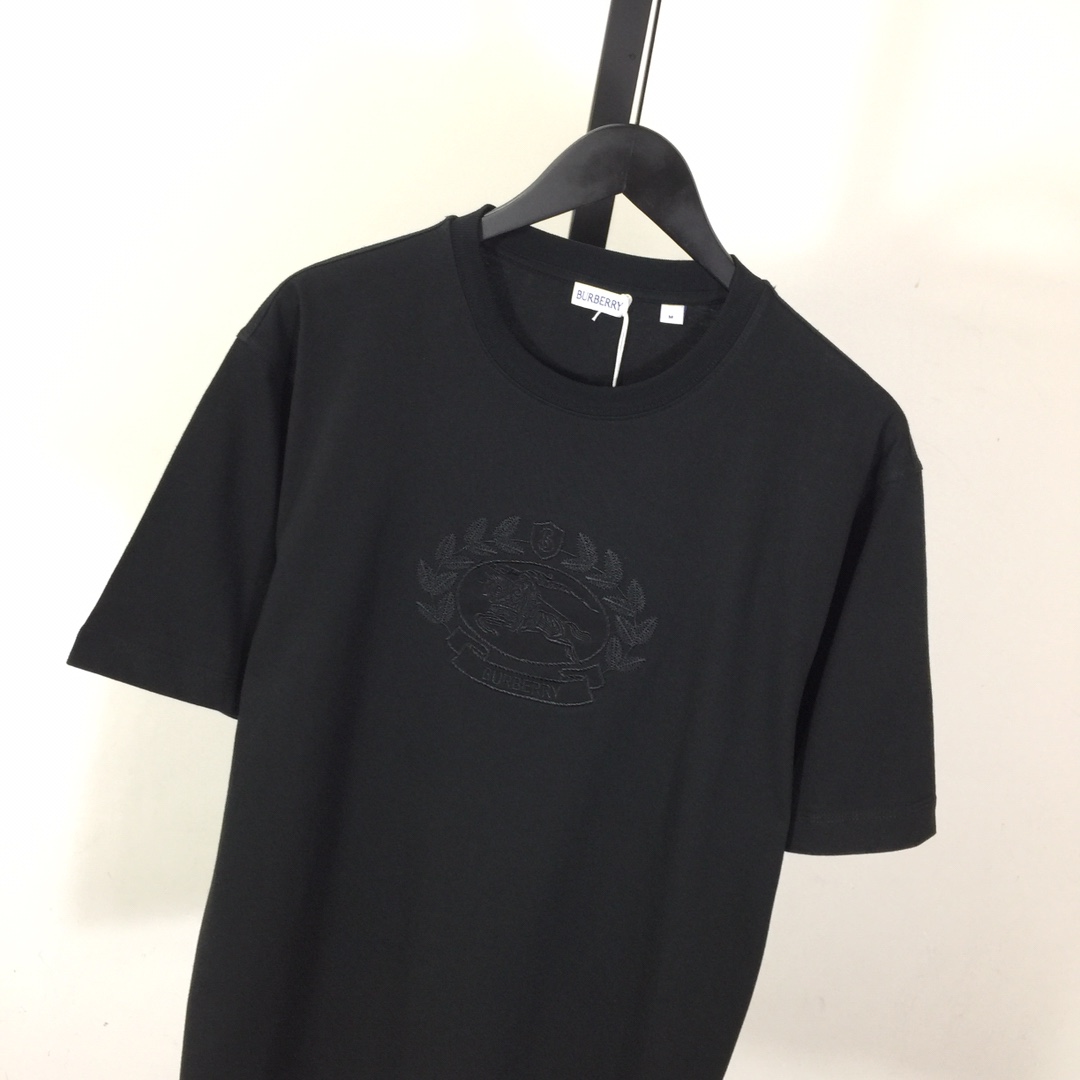 Burberry Embroidered Monogram EKD Tee - everydesigner