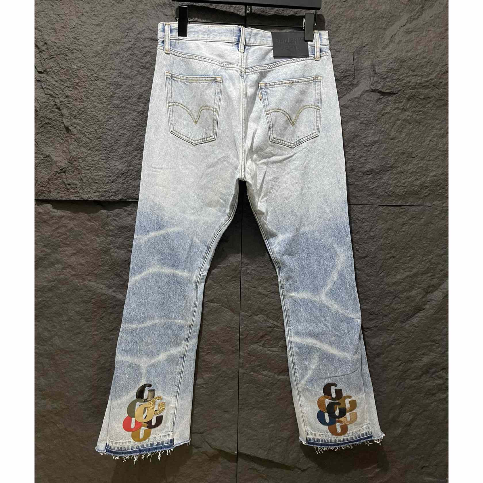 Gallery Dept. Sun Faded LA Flare Denim - everydesigner