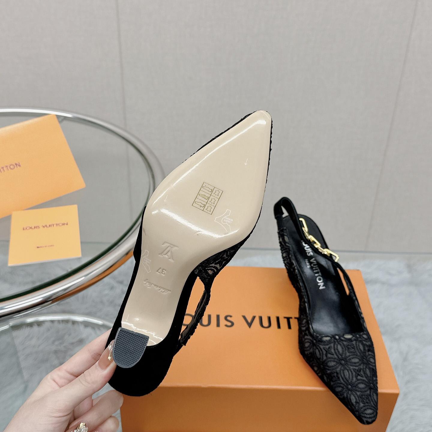 Louis Vuitton Sparkle Slingback Pump   1ACGZE - everydesigner