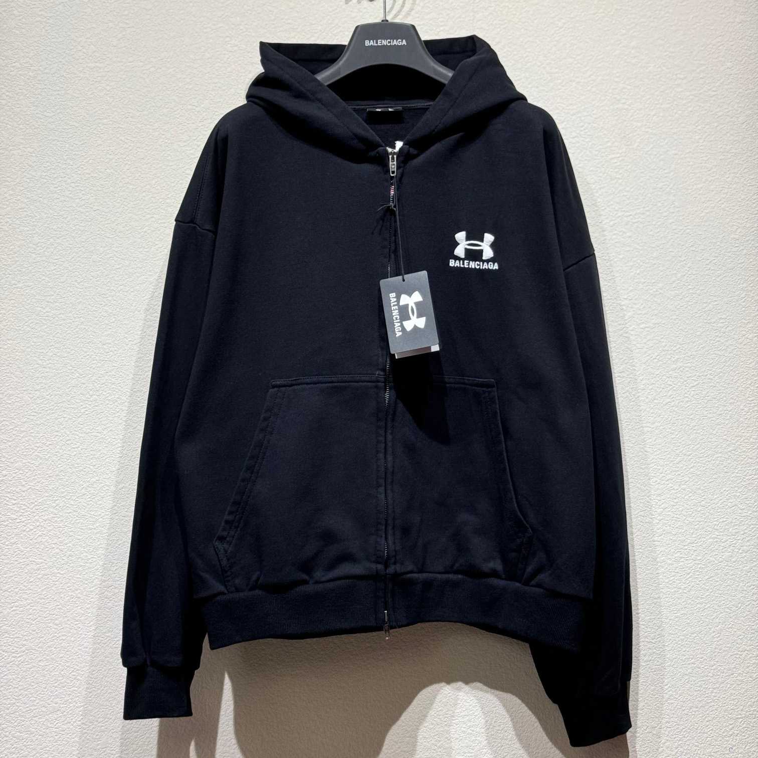 Balenciaga x Under Armour Zip-Up Hoodie Regular Fit - everydesigner