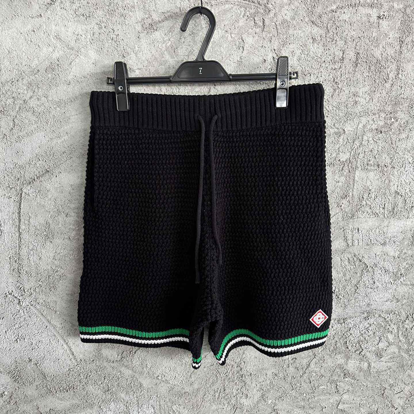 Casablanca Knit Cotton Tennis Shorts - everydesigner