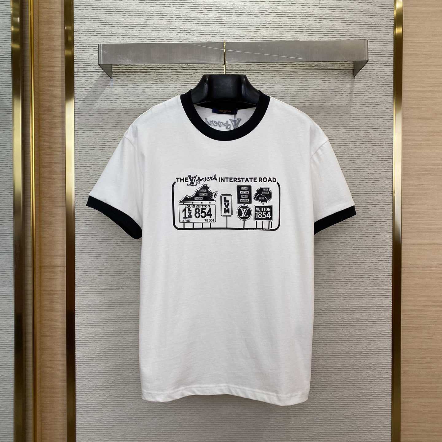 Louis Vuitton Embellished Cotton T-Shirt - everydesigner