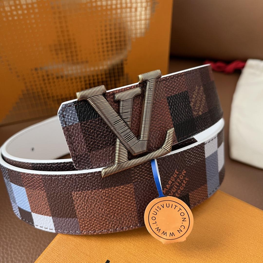 Louis Vuitton LV Initiales 40mm Reversible Belt - everydesigner