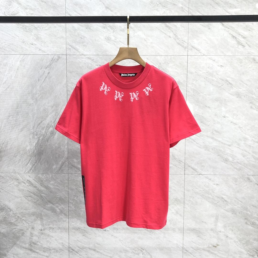 Palm Angels Statement Monogram T-Shirt  - everydesigner