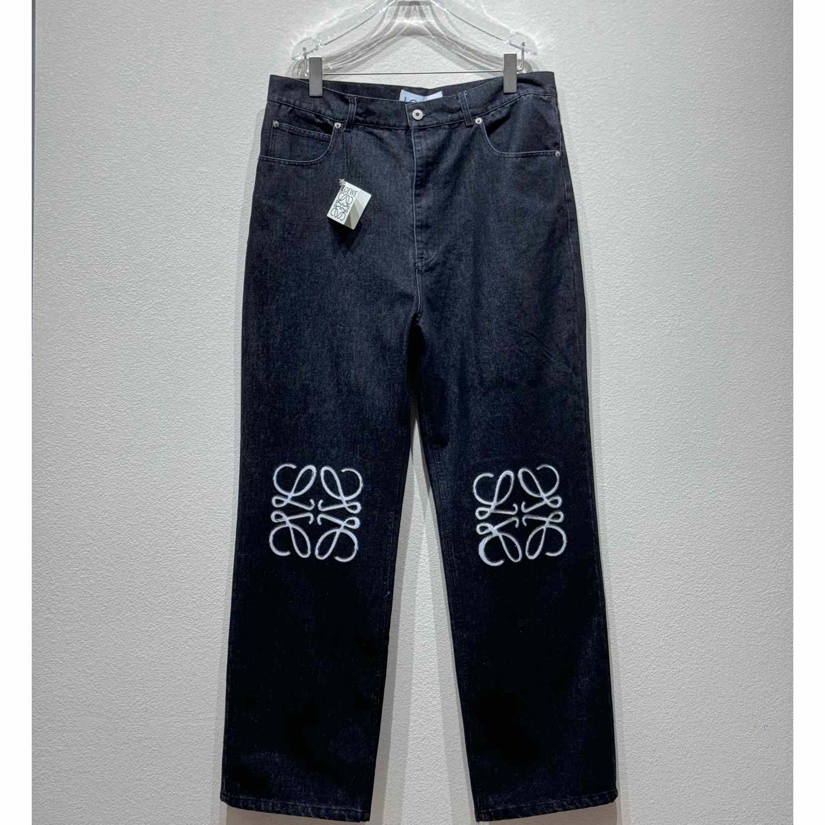 Loewe Anagram Baggy Jeans - everydesigner