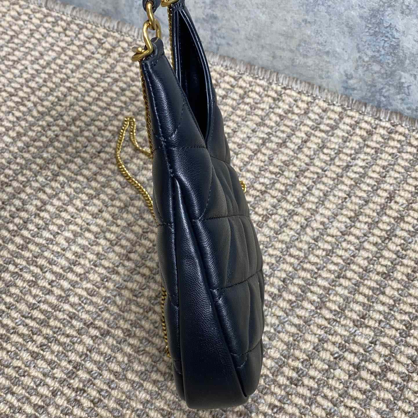 Saint Laurent Sade Hobo In Lambskin - everydesigner