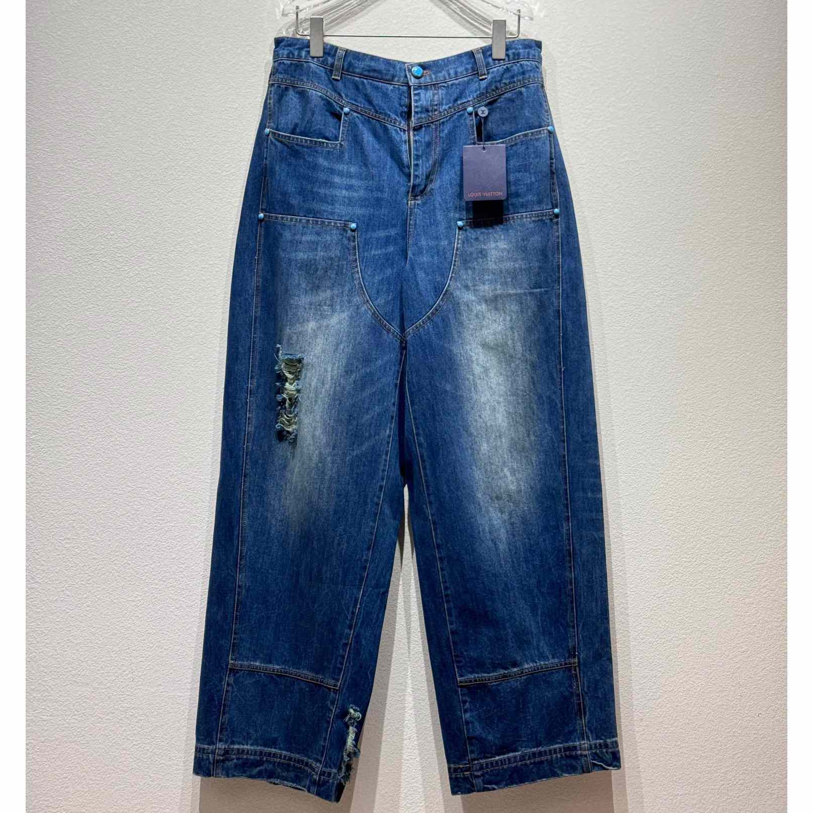 Louis Vuitton Denim Jeans    - everydesigner