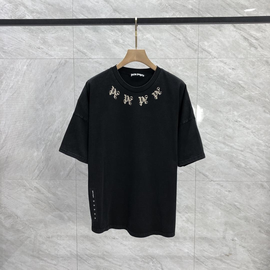 Palm Angels Statement Monogram T-Shirt  - everydesigner