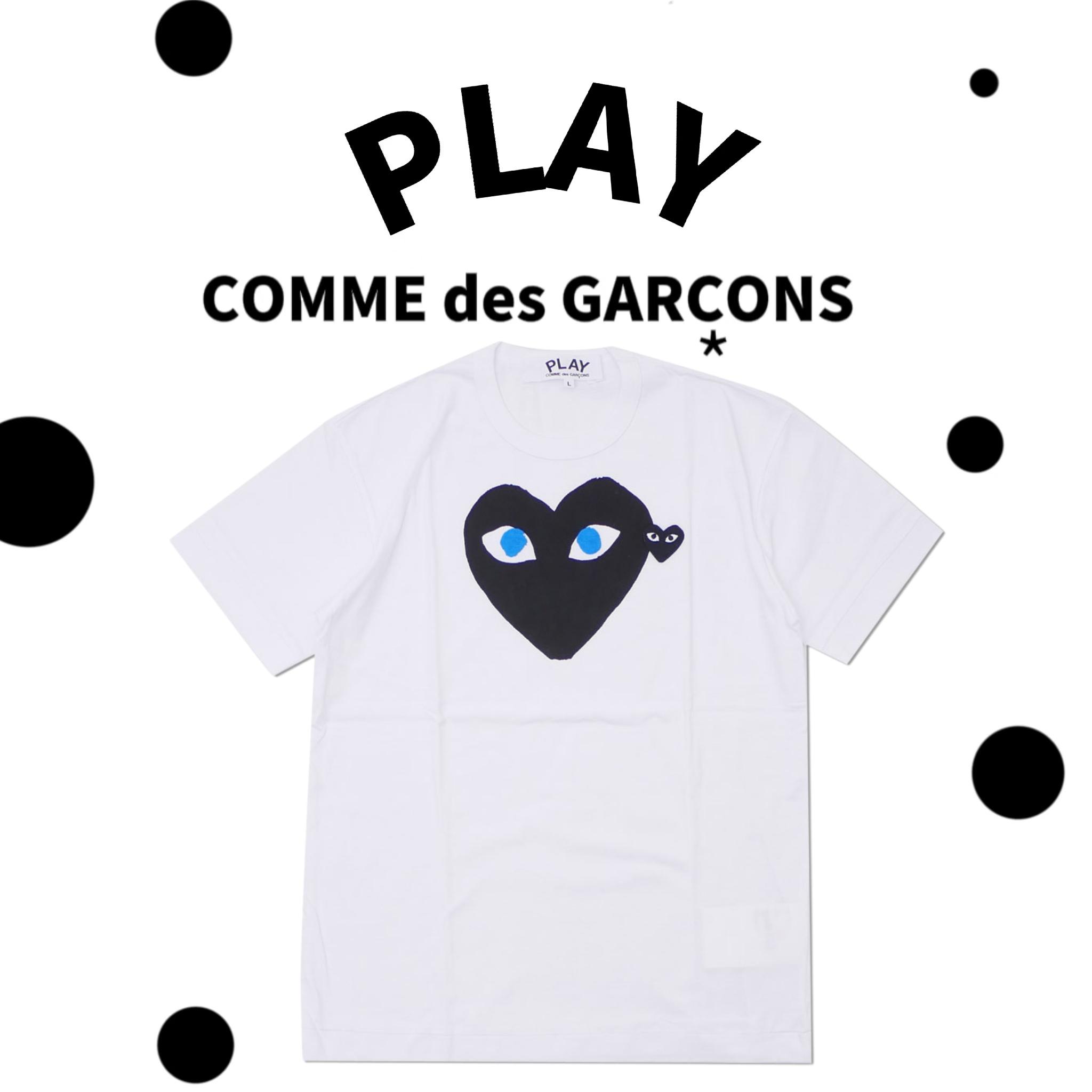 Play Comme Des Garcons Heart Logo T-shirt - everydesigner