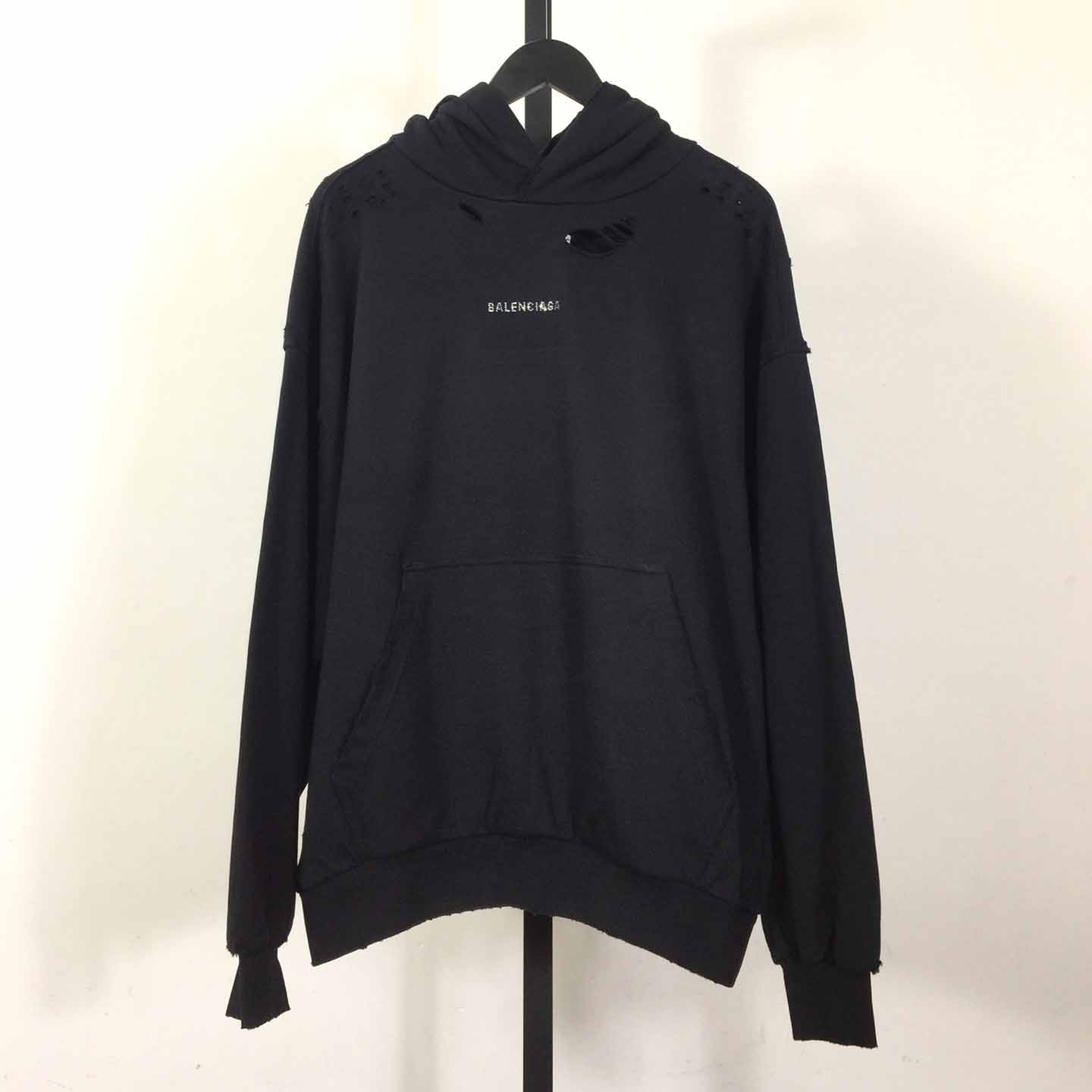 Balenciaga Logo Hoodie  - everydesigner