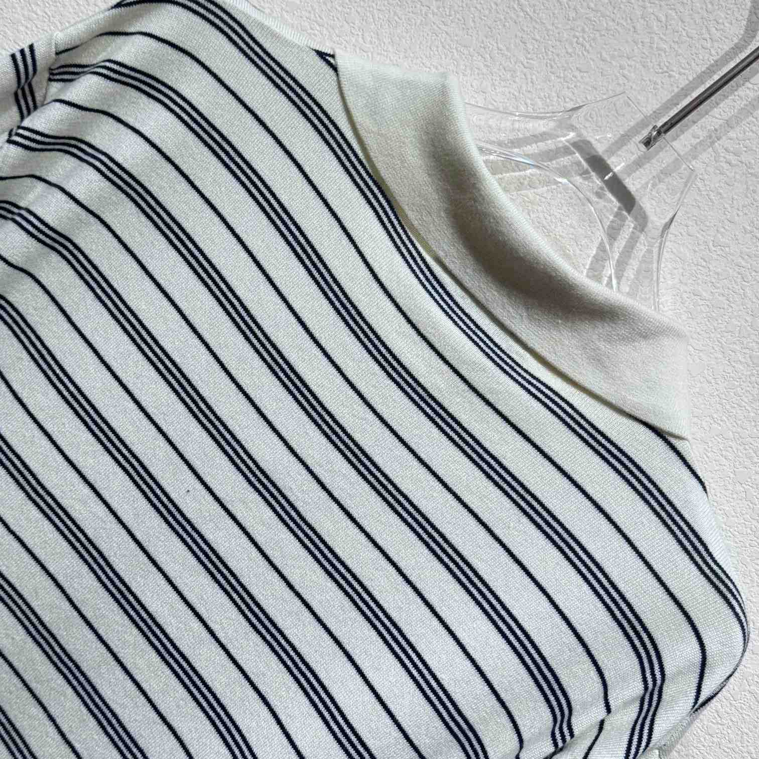 Miu Miu Logo-print Striped Polo Shirt - everydesigner