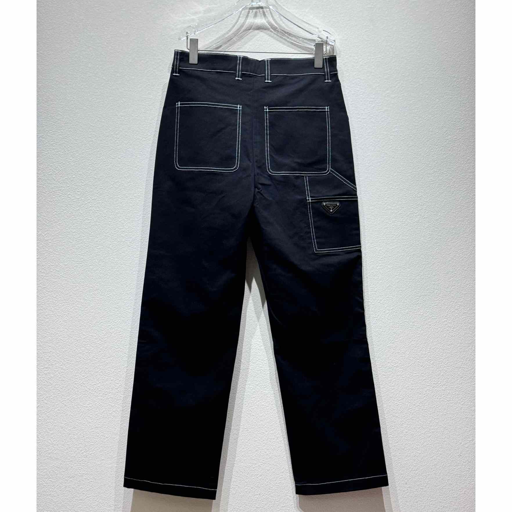 Prada Stretch Cotton Pants - everydesigner