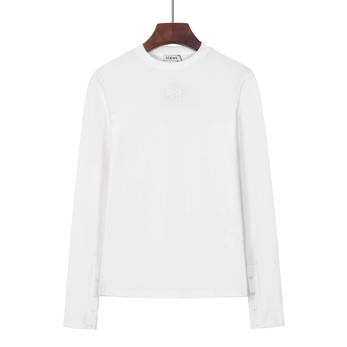 Loewe Loose fit Long Sleeve T-shirt In Cotton - everydesigner