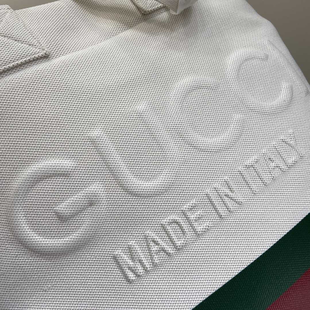 Gucci Canvas Tote Bag With Embossed Detail  （48-48-17cm） - everydesigner