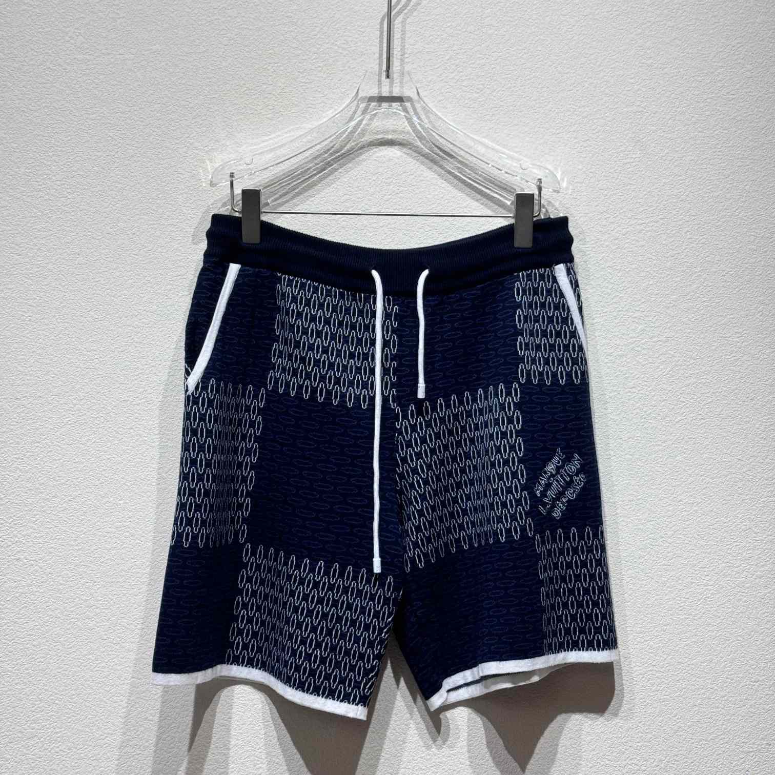 Louis Vuitton Damier Quilted Cotton Shorts   1AFWUN - everydesigner