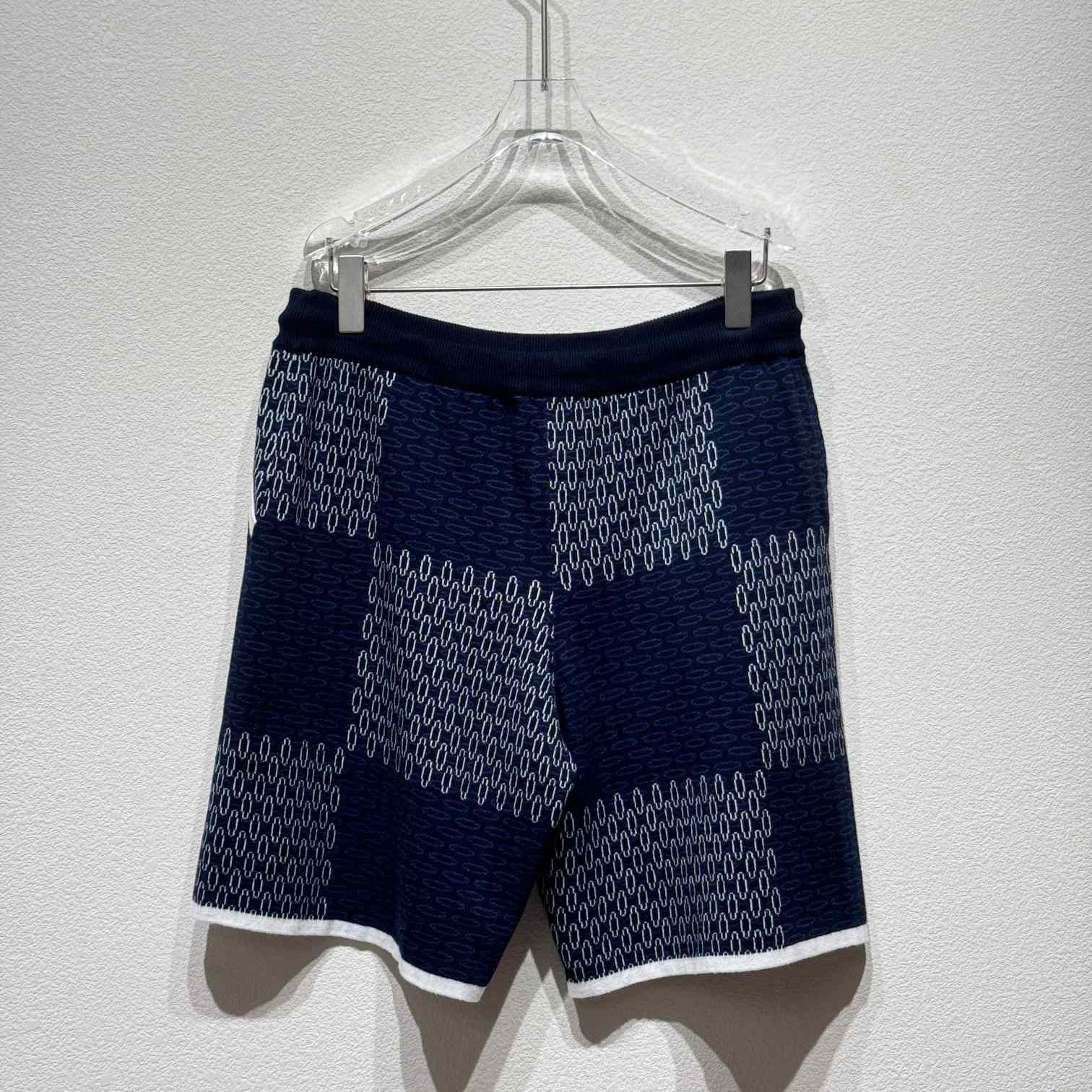 Louis Vuitton Damier Quilted Cotton Shorts   1AFWUN - everydesigner