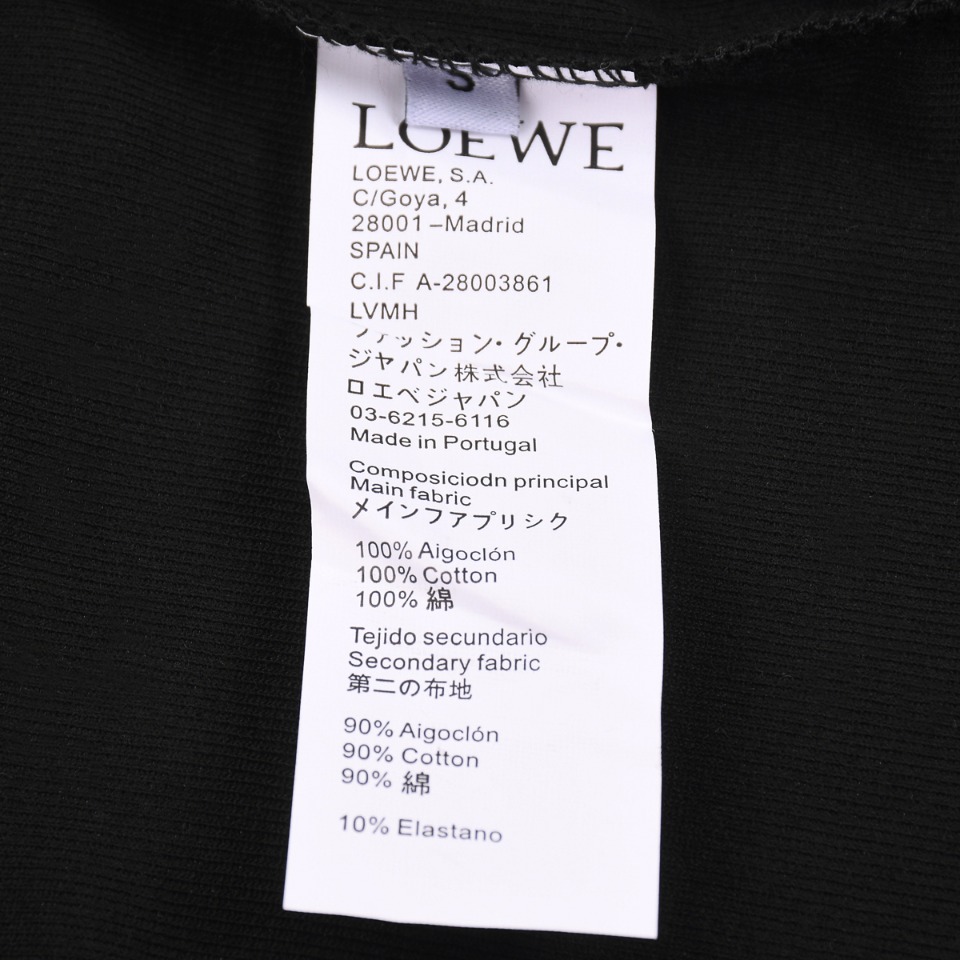 Loewe Loose fit Long Sleeve T-shirt In Cotton - everydesigner