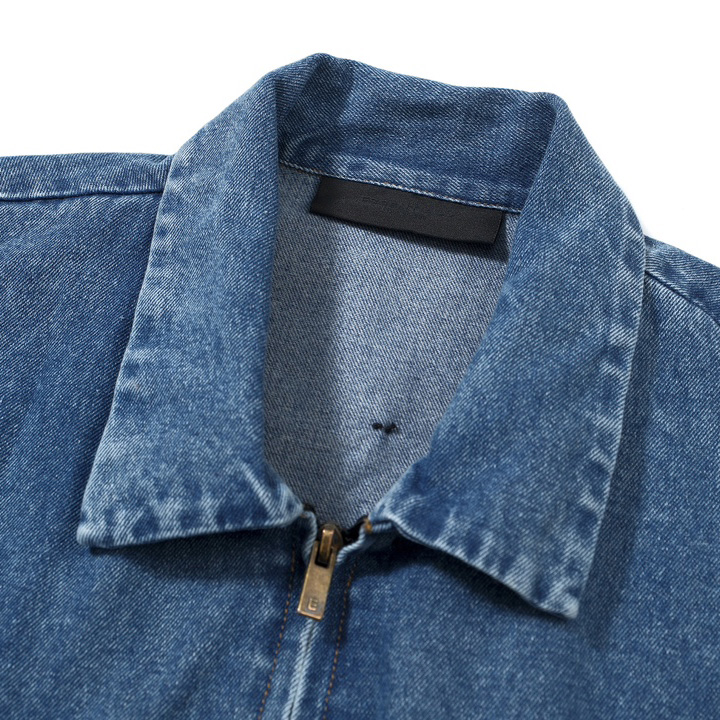 Fear Of God Essentials Denim Overshirt - everydesigner