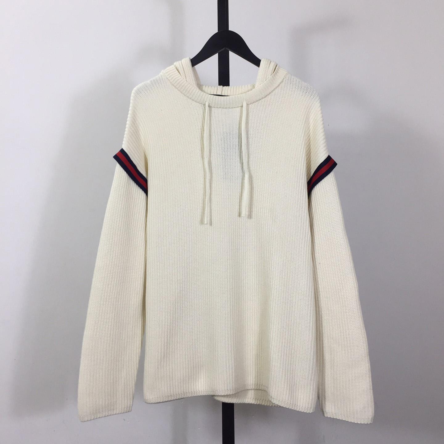 Gucci Knit Wool Hooded Sweater - everydesigner