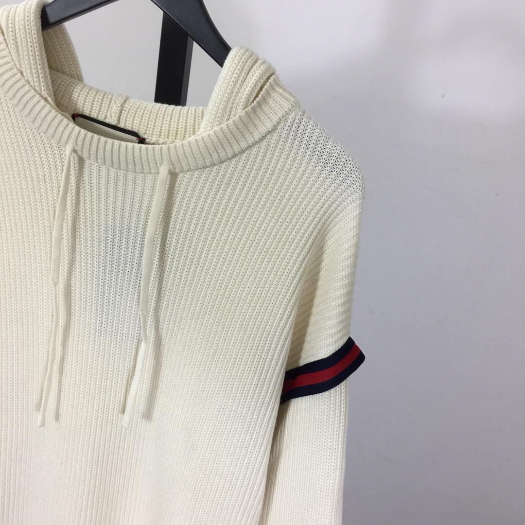 Gucci Knit Wool Hooded Sweater - everydesigner