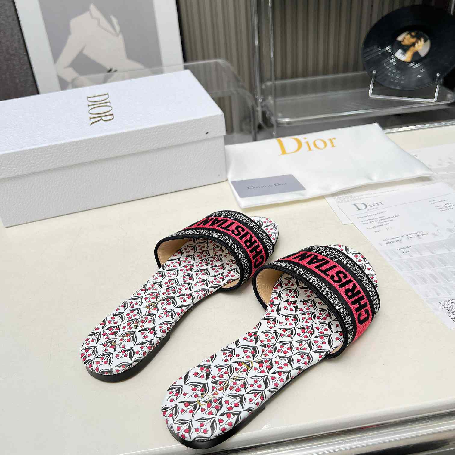 Dior Dioramour Dway Slide - everydesigner