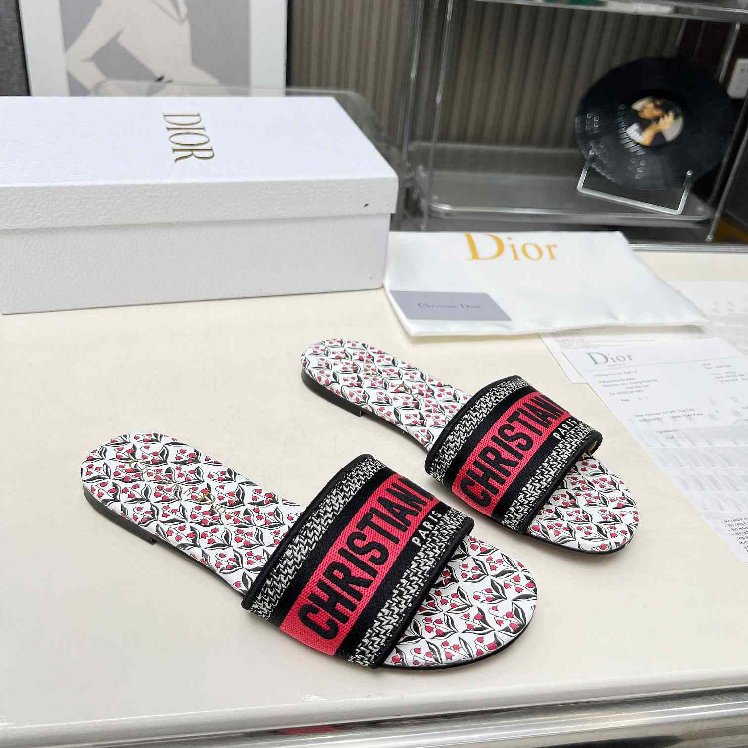 Dior Dioramour Dway Slide - everydesigner