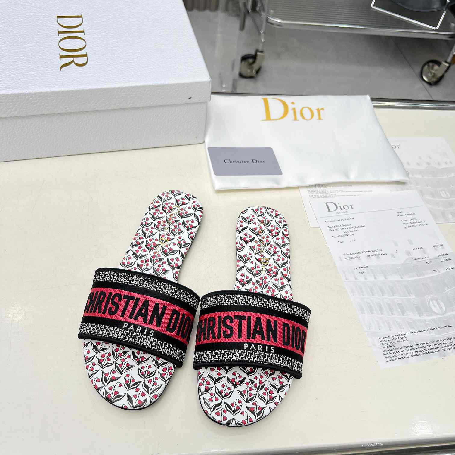 Dior Dioramour Dway Slide - everydesigner