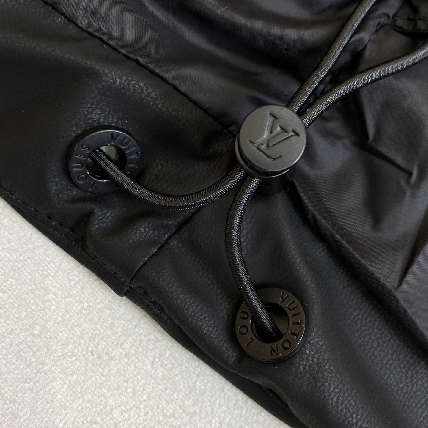 Louis Vuitton Monogram Leather Hooded Down Jacket             1AATKN              - everydesigner