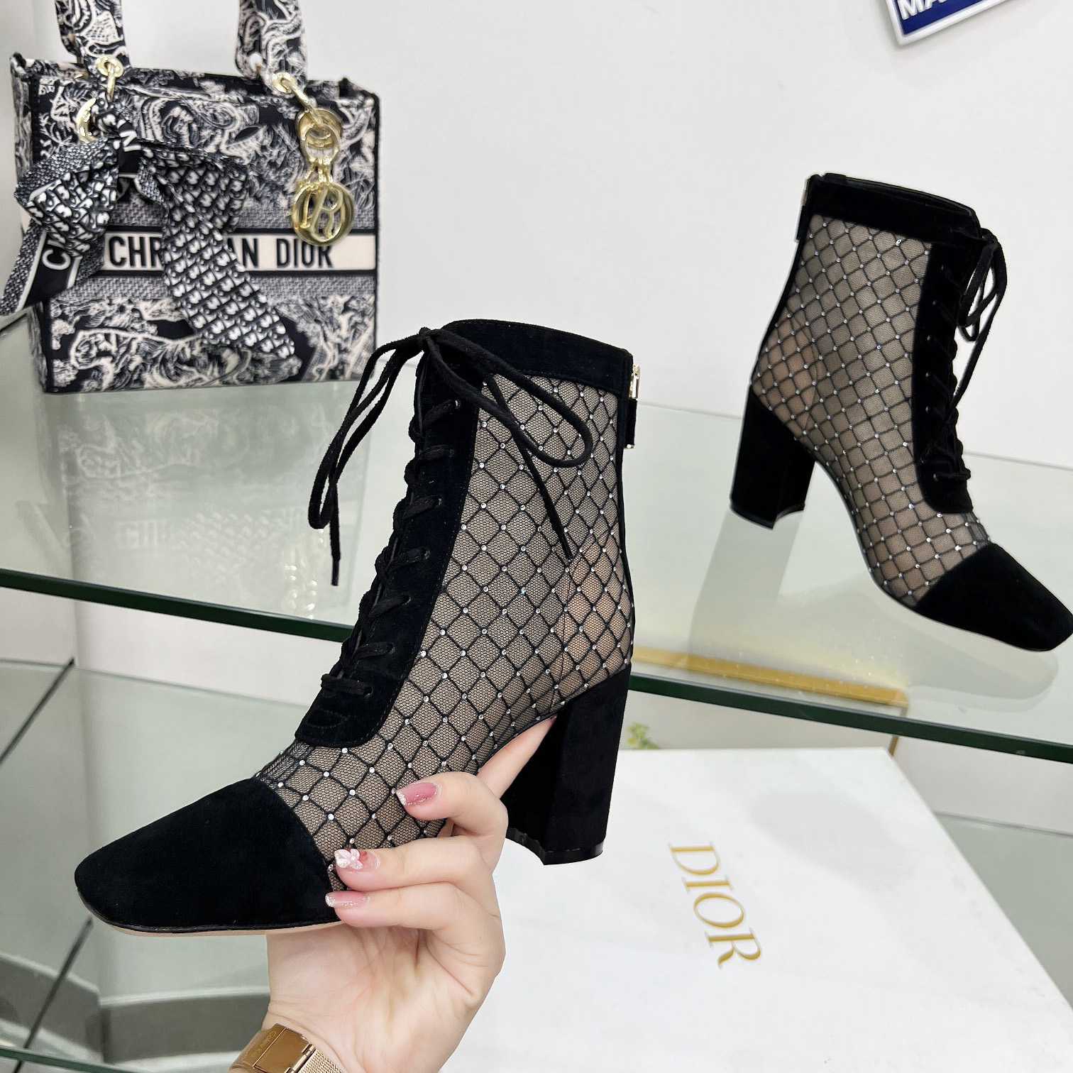 Dior Naughtily-D Heeled Ankle Boot - everydesigner