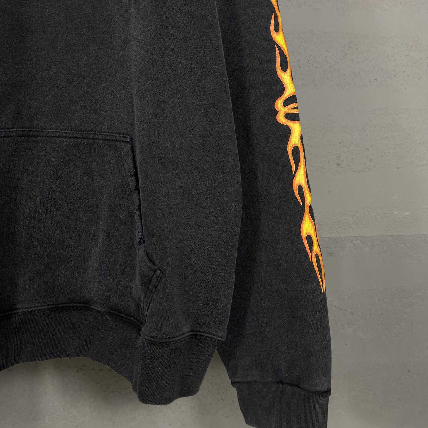 Balenciaga Oversized Flame Hoody - everydesigner