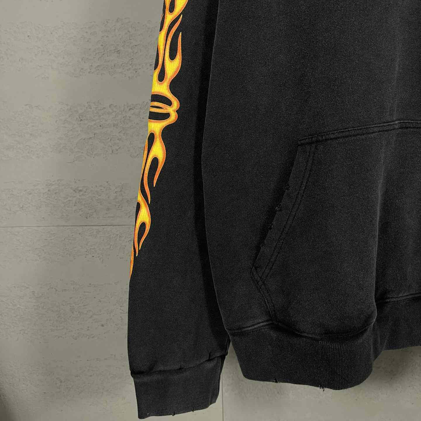 Balenciaga Oversized Flame Hoody - everydesigner