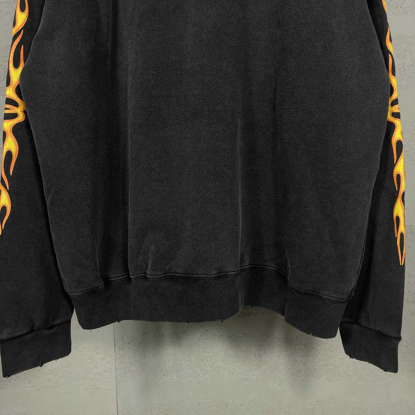 Balenciaga Oversized Flame Hoody - everydesigner