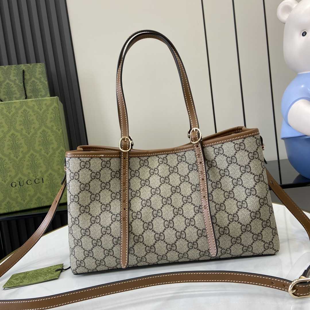 Gucci GG Emblem Small Tote Bag - everydesigner