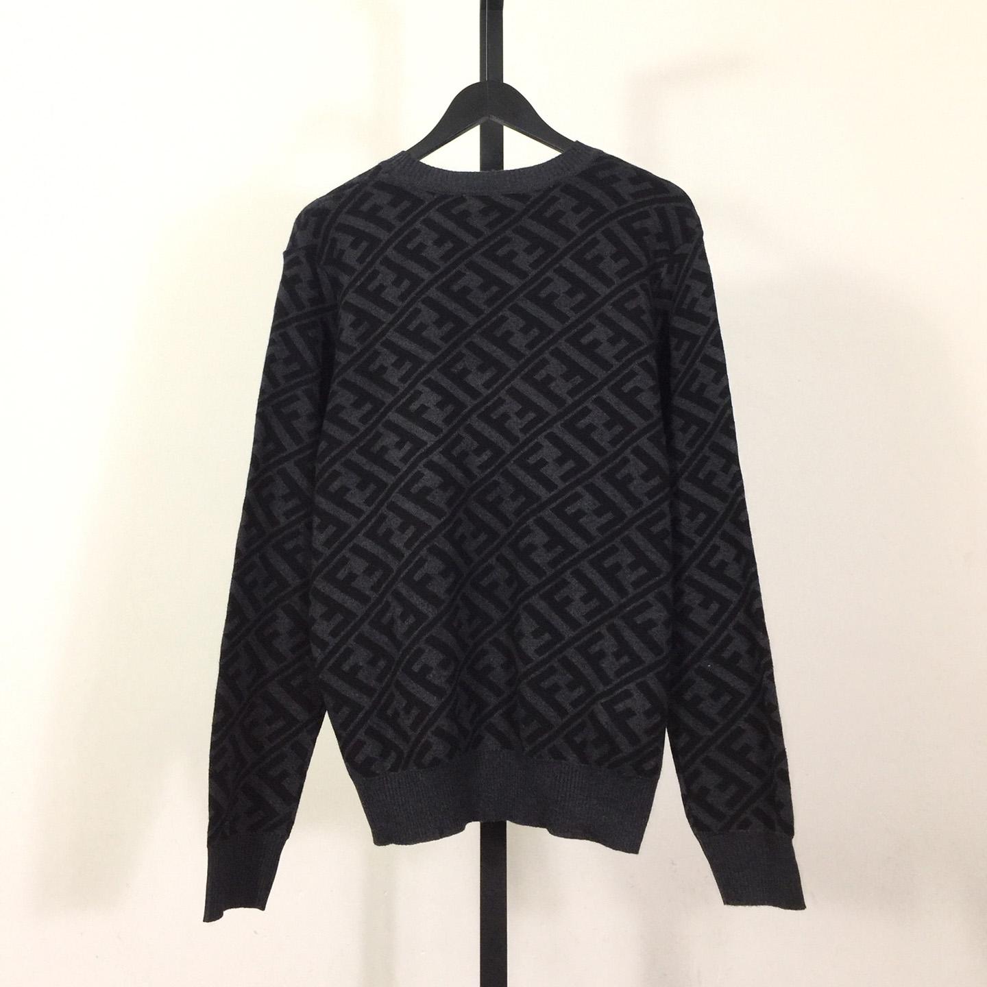 Fendi Black Wool Pullover - everydesigner