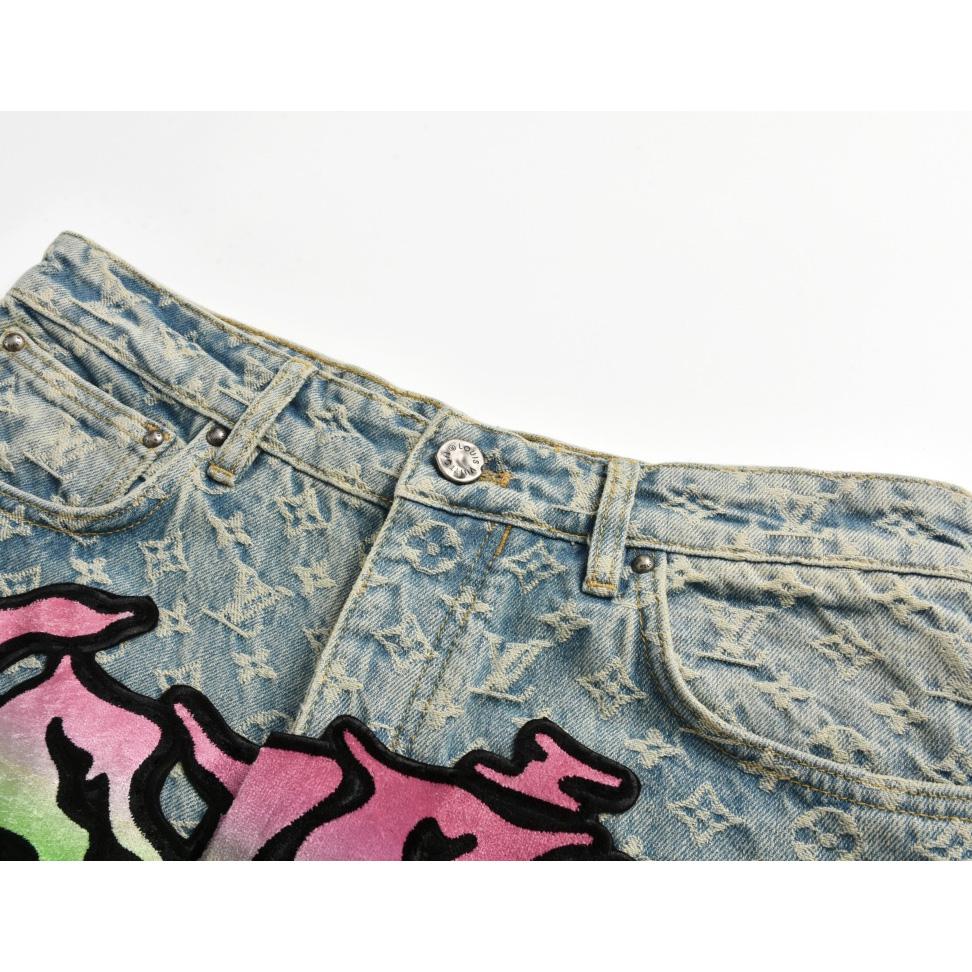 Louis Vuitton Baggy Denim Pants - everydesigner