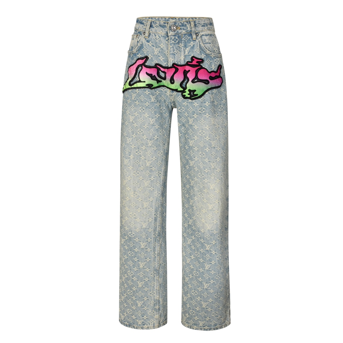 Louis Vuitton Baggy Denim Pants - everydesigner